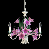 Decorated chandelier