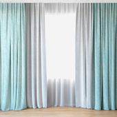Curtains 54 | Curtains with tulle
