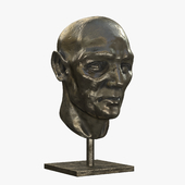 Sculpture - male head