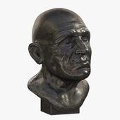 Sculpture - male head 2