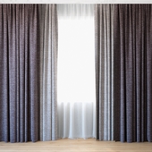 Curtains 60 | Curtains with tulle