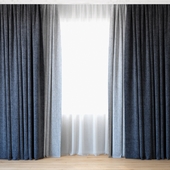 Curtains 66 | Curtains with Tulle | Backhausen