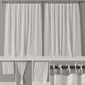 Curtains magic linen