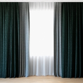 Curtains 74 | Curtains with Tulle | CAMIRA
