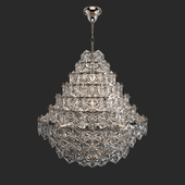 Glass chandelier 20MD3273-17NI. Garda Decor.