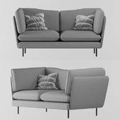 Cate & Nelson  WES 2 SEATER SOFA