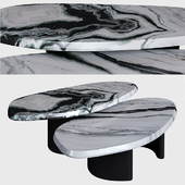 Holly Hunt Madagascar cocktail table