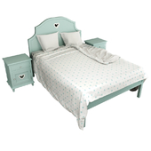 Bed from the Adelina series