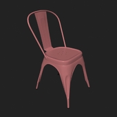Iron chair - pink