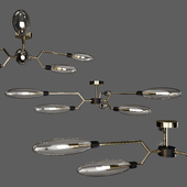 Maytoni: Ceiling Lamp - Ventura (MOD012-CL-06-G)
