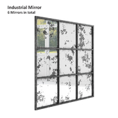 Mirror - 6 Industrial Loft type mirrors