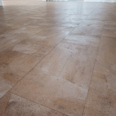 Stone beige floor