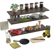 Decorative set for the kitchen
