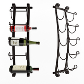 Bondville 5 Bottle Wall Mounted Wine Rack By Andover Mills