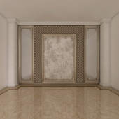 Classic Bed BackGround Decoration