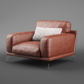Peruna Leather Arm chair