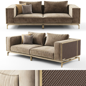 Visionnaire BACKSTAGE 2 seater sofa