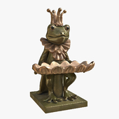 Figurine "Frog with a dish"
