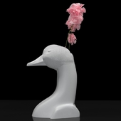 Vase. Goose