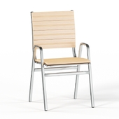Outlet-Mobly Cadeira Carol Marrom