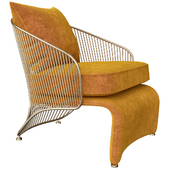 COLETTE Bergere armchair By Minotti