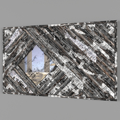 oxidized mirror