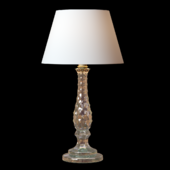 antique,murano,table lamp