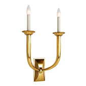 brass wall sconce