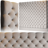 A Minimoon Cliveden Upholstered Headboard