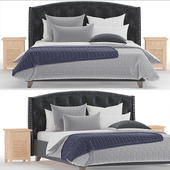 Ashley tufted bed