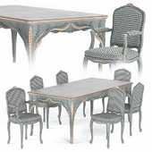 Silvano Grifoni Table and Chair Set