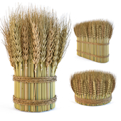 Декоративные снопы из колосьев пшеницы 2