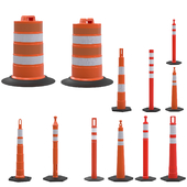 Set the road cones