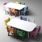 Nursery and kindergarten tables