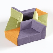 OM Sofa Origami 10-seater