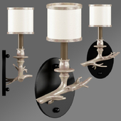 Troy Lighting Drift Bronze With Silver Leaf