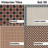 Topcer Victorian Tiles Set 20