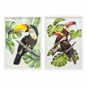 Картины в рамке Art Paradise Bird от Kare design