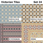 Topcer Victorian Tiles Set 24