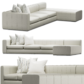 EJVictor Milano Sectional Sofa