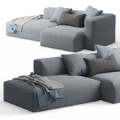Mags Soft Corner Lounge Sofa by HAY