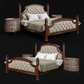 Drexel Heritage Rainier Upholstered Bed