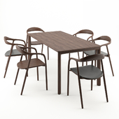 Neva chairs & Table