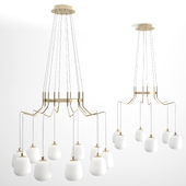 Chandeliers Ideal Lux Karousel SP10 and SP6