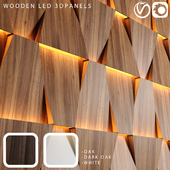 Wooden led panels