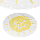 Round Rug H&M Home (You Are My Sunshine)