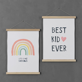 Picture H & M Home (Rainbows and Best Kid)