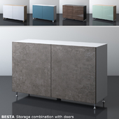IKEA BESTA storage combination with two doors
