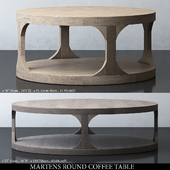 MARTENS ROUND COFFEE TABLE