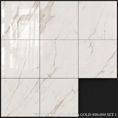 ABK Sensi Wide Calacatta Gold 800x800 Set 1